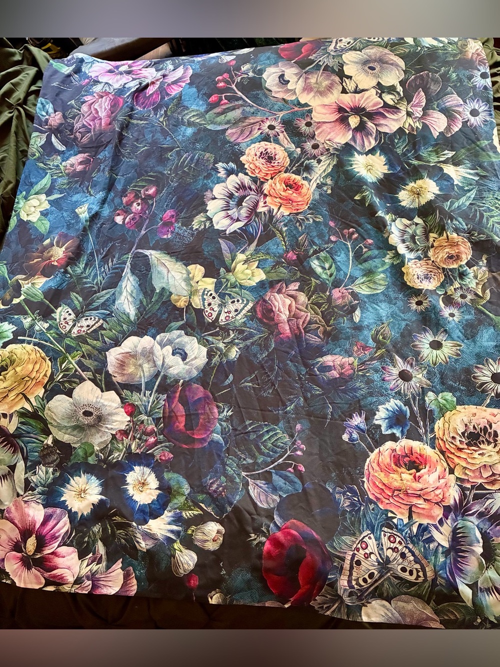 Floral tapestry